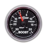 Auto Meter 3607 Sport-comp Ii 2-1/16" 30 In. HG/20 Psi Mechanical Vacuum/boos.... Fixed Price $105.20.