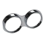1953 1962 C1 Corvette Chrome Twin Small Gauge Bezel Gm Licensed 1508132. Fixed Price $75.95.