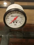 Stewart Warner Maximum Performance Brake Gauge 1/4" 12. Fixed Price $45.00.