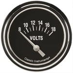Classic Instruments HR230SLF Hot Rod Volt Gauge 5 8 Short Sweep. Fixed Price $142.56.