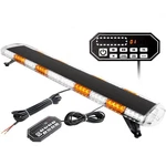 88LED 47" Low Profile Roof Top Strobe Lights Bar With Controller Emergency. Fixed Price $228.95.