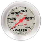 Equus Coolant Temperature 2-5/8" Gauge 8000 Series Water 130-280 F E8442. Fixed Price $57.90.