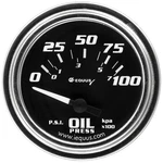 Equus E7264 Gauge Oil Pressure 2" 90-DEG Sweep Elec Chrome 7000 Series. Fixed Price $62.30.
