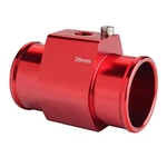 Dewhel Aluminum Red Water Meter Temperature Gauge Joint Pipe Radiator. Fixed Price $14.49.
