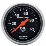 Meter Sprtcmp Oil Pressure Gauge 0-100 Psi Mechanical Automotive. Fixed Price $111.30.