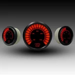 Intellitronix Blue Led Analog Transmission Temp Gauge - Black / Bezel. Fixed Price $104.97.