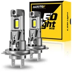 Auxito 2X H7 Led Headlight Bulbs Low Beam Conversion Kit Cool White 6000K Lamps. Fixed Price $27.54.
