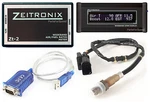 Zeitronix ZT-2 Wideband O2 Sensor Afr With Black Lcd Display Plus Serial Cable. Fixed Price $489.99.