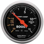 Auto Meter 3376 Sport-comp Vacuum/boost Gauge. Fixed Price $243.99.