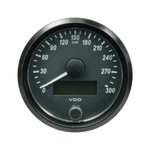 Vdo Singleviu Speedometer Gauge 300 Km/h Black 80MM-3 1/8' A2C3832950001. Fixed Price $135.13.