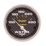 Autometer Marine Carbon Fiber Ultra-lite 2-1/16IN 100-250 Degrees Electric Water. Fixed Price $66.34.