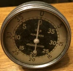 Stewart Warner Vintage Rpm 0-35 Hundreds Gauge Faded White & Black Face. Fixed Price $24.00.