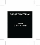 Engine Coolant Thermostat Gasket Stant 25103. Fixed Price $13.95.