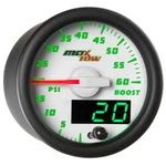 Maxtow 52MM White Double Vision 60 Psi Boost Gauge MT-WDV01. Fixed Price $112.99.