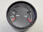 Nice Used Original Vdo Porsche 911 930 80MM Combo Fuel Tank Oel Gauge 9/77. Fixed Price $125.00.