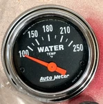 Auto Meter 2532 Traditional Chrome Electric Water Temp Gauge 100-250 F, 1/16". Fixed Price $49.95.
