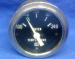 Vintage 1970S Stewart Warner Electric Water Temp Gauge Usa Made. Fixed Price $29.99.