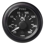 Vdo Marine 2-1/16" Viewline Temperature Gauge #A2C59512334. Fixed Price $76.50.