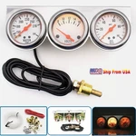 Car Triple Mechanical Meter Auto Gauge Water Temp Oil Pressure Volt 3 IN1. Fixed Price $34.99.
