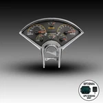 Intellitronix Led Analog Gauge Cluster Set For 1955-1956 Chevy Bel Air. Fixed Price $745.50.