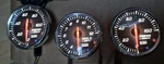 Hks Db Gauges Meters X3 Black 60MM Oil + Or Fuel Pressure, Exhaust Temp. Fixed Price $450.41.