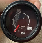 Freightliner 2" Oil Pressure Gauge 100 Psi A22-39105-000. Fixed Price $35.00.
