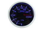 Prosport Performance Electric Boost Gauge- Blue & White 1/16" 52MM. Fixed Price $60.00.
