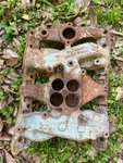 Oem 1965 1966 Four Barrel Intake Manifold 9782896 Pontiac Gto Catalina Bonnevill. Fixed Price $197.63.