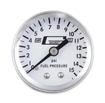 Mr. Gasket Analog Mechanical Fuel Pressure Gauge 1/2" Dia White Face 1561. Fixed Price $29.84.