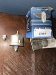 Stewart Warner 279B-F Deluxe Electrical Oil Pressure Sender. Fixed Price $60.00.