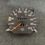 Mercedes Class W124 Speedometer 200 Km/h 1245427166 Vdo Oem 250D 300TD W=0.735. Fixed Price $75.00.