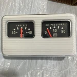 Vintage Stewart Warner 40 Amp 80 Lb Oil Pressure Dash Mount Gauges 366-FB. Fixed Price $65.00.