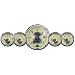 Autometer 2002 Prestige Series Antique Ivory 5 Gauge Spd/fuel/oil/volt/wtr. Fixed Price $902.66.