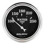 Autometer 2-1/16IN 250F Water Temp Gauge Old Tyme Black. Fixed Price $80.57.