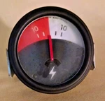 Ammeter 10 Amp Vintage Stewart Warner 821731 Made Usa Gauge 337T-N6 Red Black. Fixed Price $18.99.