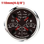 Pro 110MM 4 In Multi-function Water Temp Oil Pressure Psi Fuel Level Volt. Fixed Price $76.94.