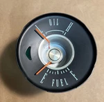 1967 & Other Ford Thunderbird Oil Fuel Gauge Oem Used Tested. Fixed Price $43.50.
