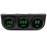 Digital Gauges 2-1/16" 3-GAUGE Panel With Voltmeter Water Temp Oil Pressure. Fixed Price $154.61.