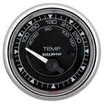 Autometer #9737 2/16 Chrono Chrome Gauge Temp 100-250 Degree. Fixed Price $119.99.