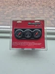 Sunpro 1/2" Mechanical Mini Triple Gauge Kit Black Bezel New CP8093. Fixed Price $48.25.