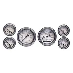 Stewart Warner 82222 Wings Six Gauge Set, Electric, White Face. Fixed Price $957.99.
