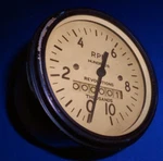 Nos Vintage 1940'S Gmc Truck Mechanical Tachometer "hundreds" 0-10 #1536140. Fixed Price $112.00.