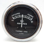 Vintage Vtg Thermo King D-2743 Gauge Amperes Dash 2-1/6". Fixed Price $18.02.