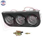 2" 52MM Auto Car Triple Gauge Set Kit 3-IN-1 Water Temp Oil Pressure Volt Meter. Fixed Price $28.97.