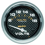 Autometer 4891 Carbon Fiber Voltmeter Gauge 2-5/8" 8-18V. Fixed Price $92.99.