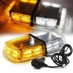 Foxcid 36 Led White Amber Flashing Emergency Warning Strobe Light Bar Roof Top. Fixed Price $31.99.