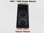 55055665G 1997 1998 Dodge Dakota Ac Heat Air Temperature Climate Control Unit. Fixed Price $59.00.