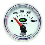 Autometer Nv Electrical Oil Pressure Gauge 1/16" Dia 7327. Fixed Price $128.98.