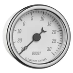 Glowshift Classic White 30 Psi Turbo Boost Vacuum Vintage Gauge Kit Sensor. Fixed Price $109.99.