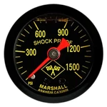 Marshall Instruments MNB01500 Mechanical Pressure Gauge, Psi. Fixed Price $29.54.